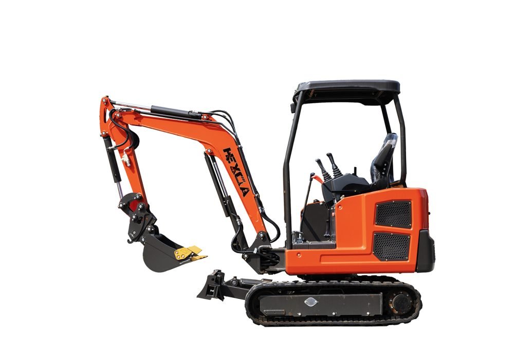 HE18J Compact Excavator: 0.06m³ Bucket, 18.4KW Engine