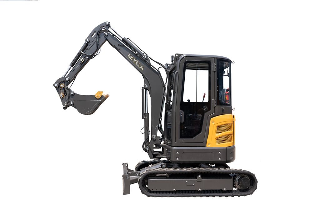 HE27J Compact Excavator: 0.1m³ Bucket, 14KW Engine