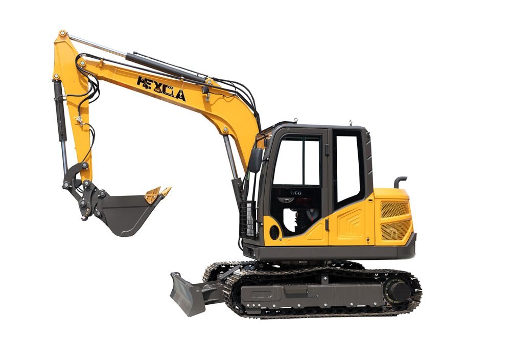 HE65J Crawler Excavator: 0.21m³ Bucket, 44KW EngineHE65J