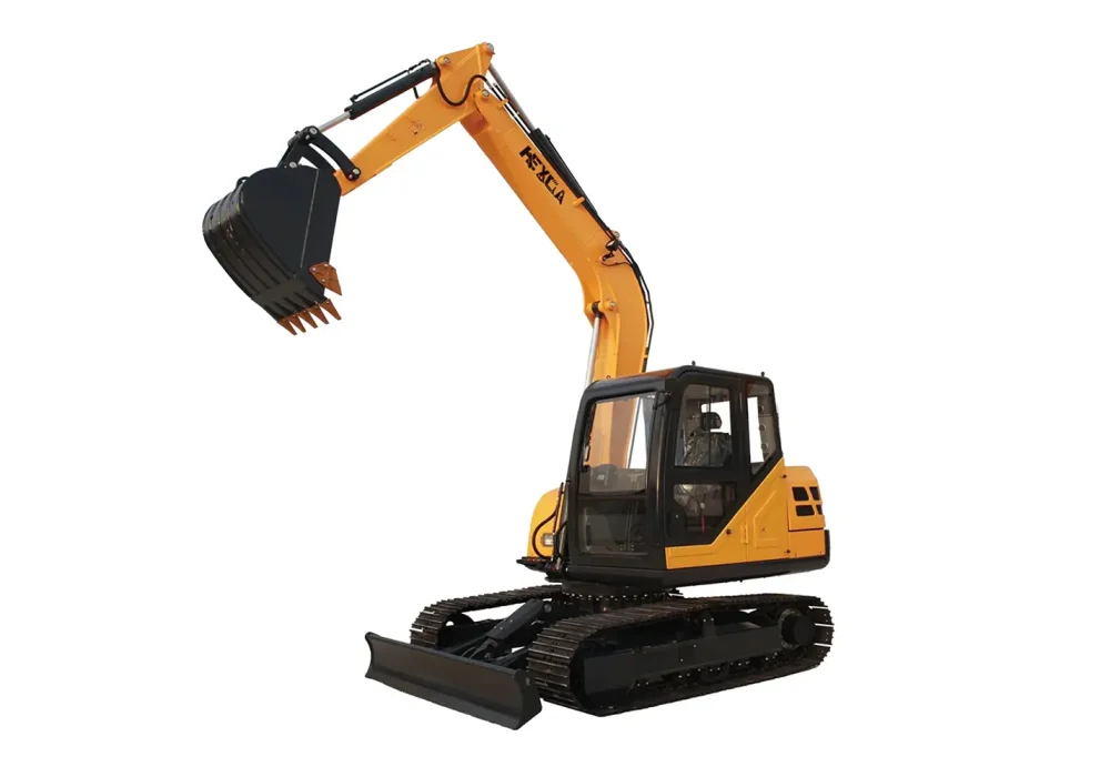 HE90J Crawler Excavator: 0.4m³ Bucket, 53KW Powerhouse