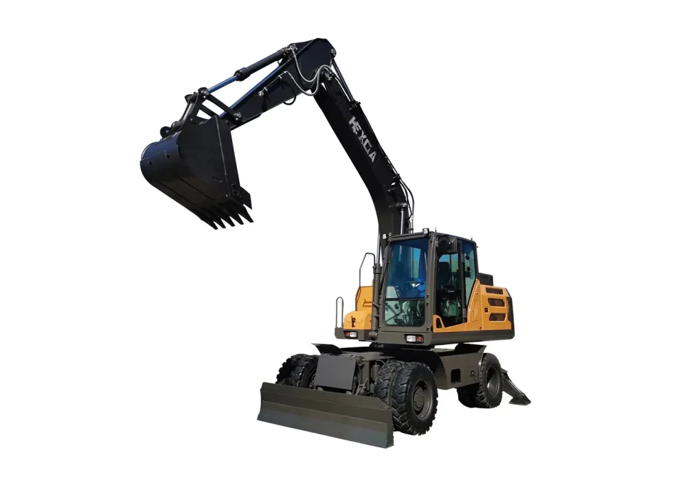 HE9150 Wheel Excavator: 0.6m³ Bucket, 110KW WP4.6N Engine